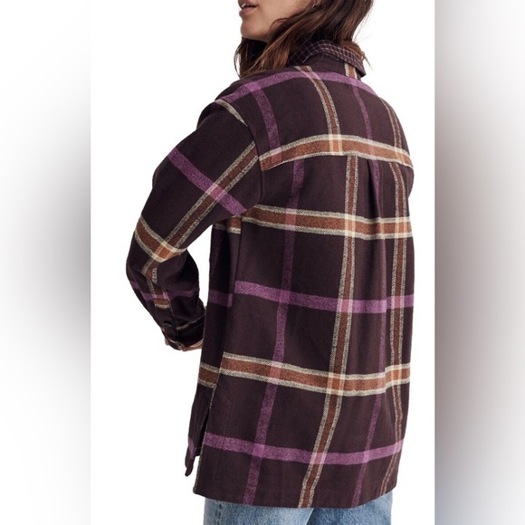 MADEWELL Tilda Shirt Jacket  size S - Picture 3 of 7